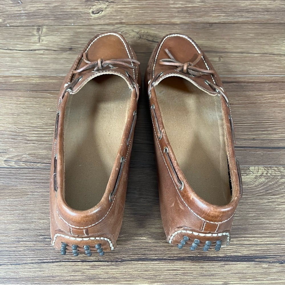 Cole Haan Gunnison Brown Leather Slip-On Driving Mocs Loafers Men’s‎ Size 11.5 - Picture 4 of 8